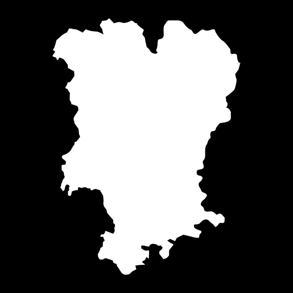 Mtskheta Mtianeti region map, administrative division of Georgia. illustration. vector
