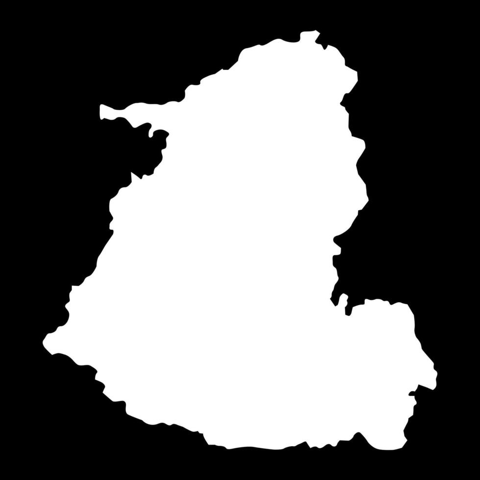 Shida Kartli region map, administrative division of Georgia. illustration. vector