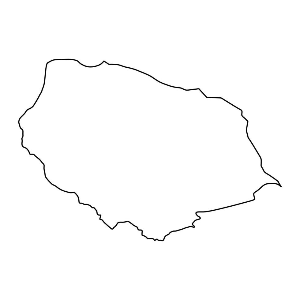Kharmang district map, administrative division of Pakistan. illustration. vector