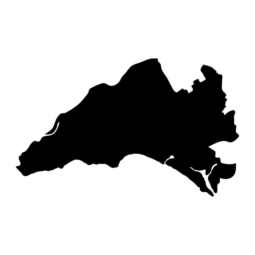 Keamari district map, administrative division of Pakistan. illustration. vector