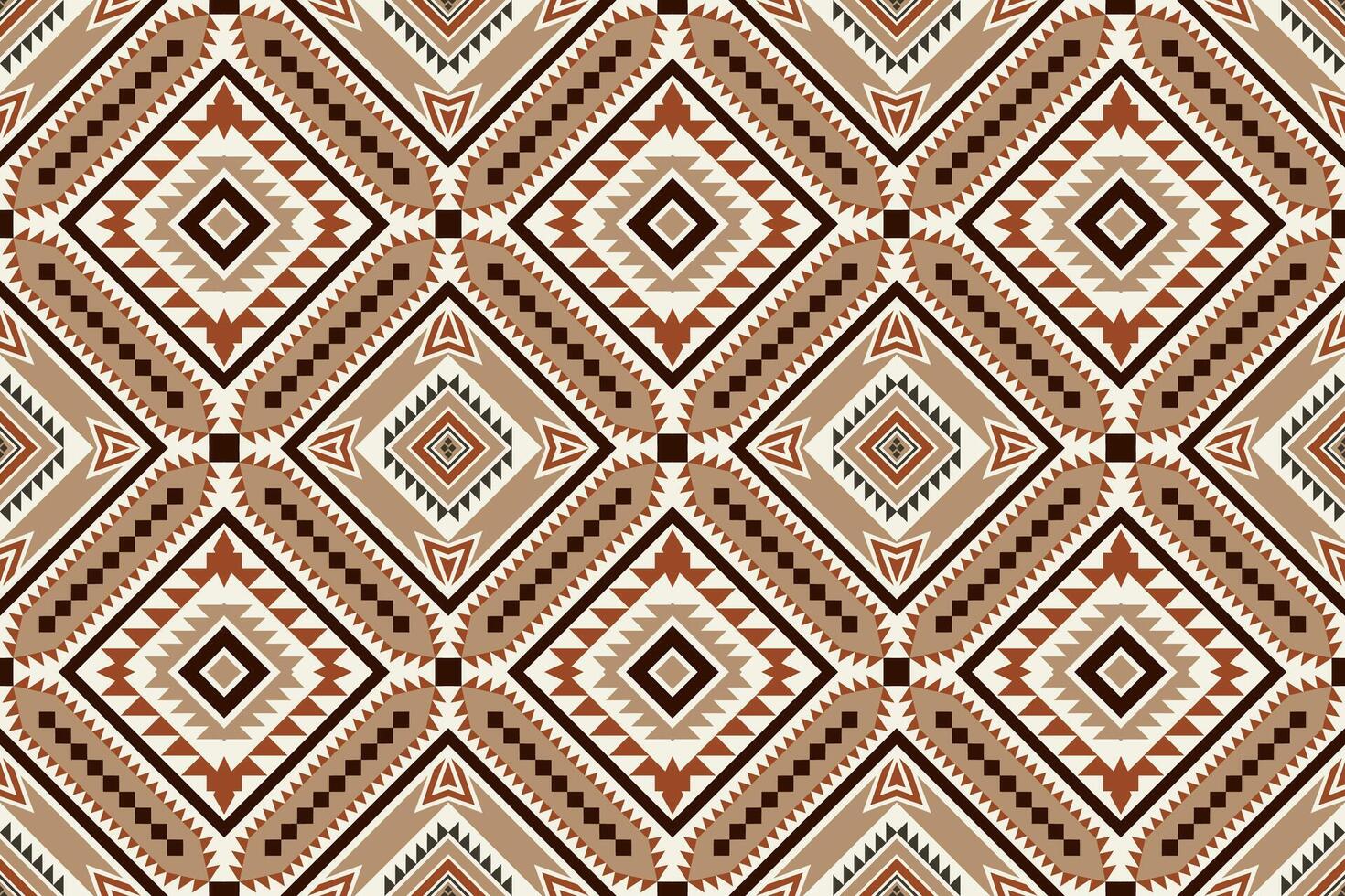 Geometric seamless pattern on white background vector