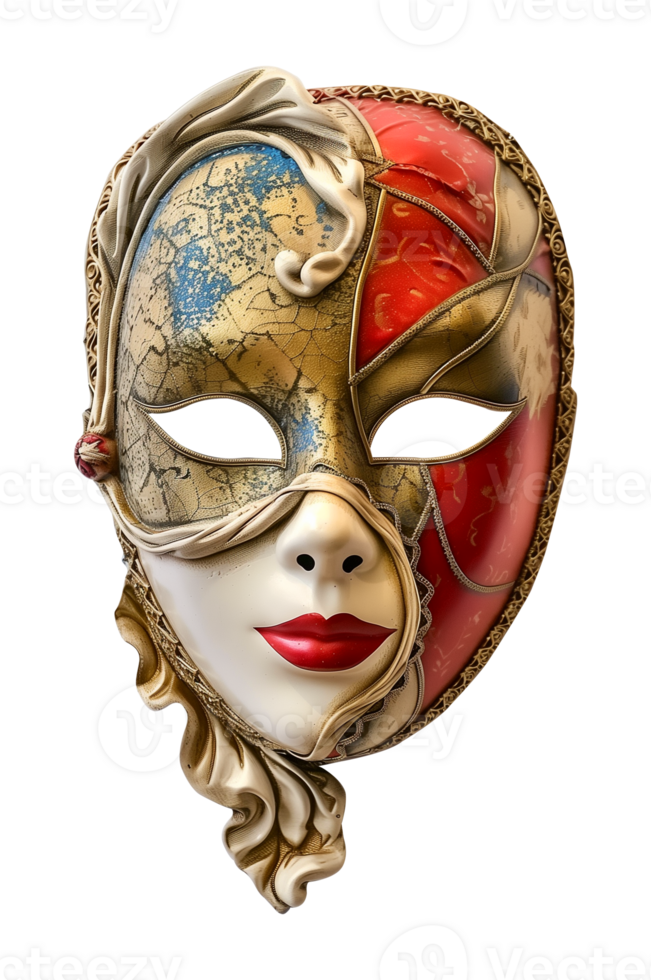 Carnival Mask Isolated on Transparent Background png