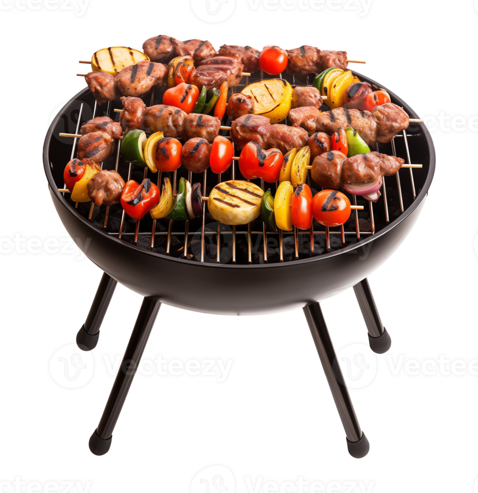 Barbecue Grilling on Griller Isolated on Transparent Background png