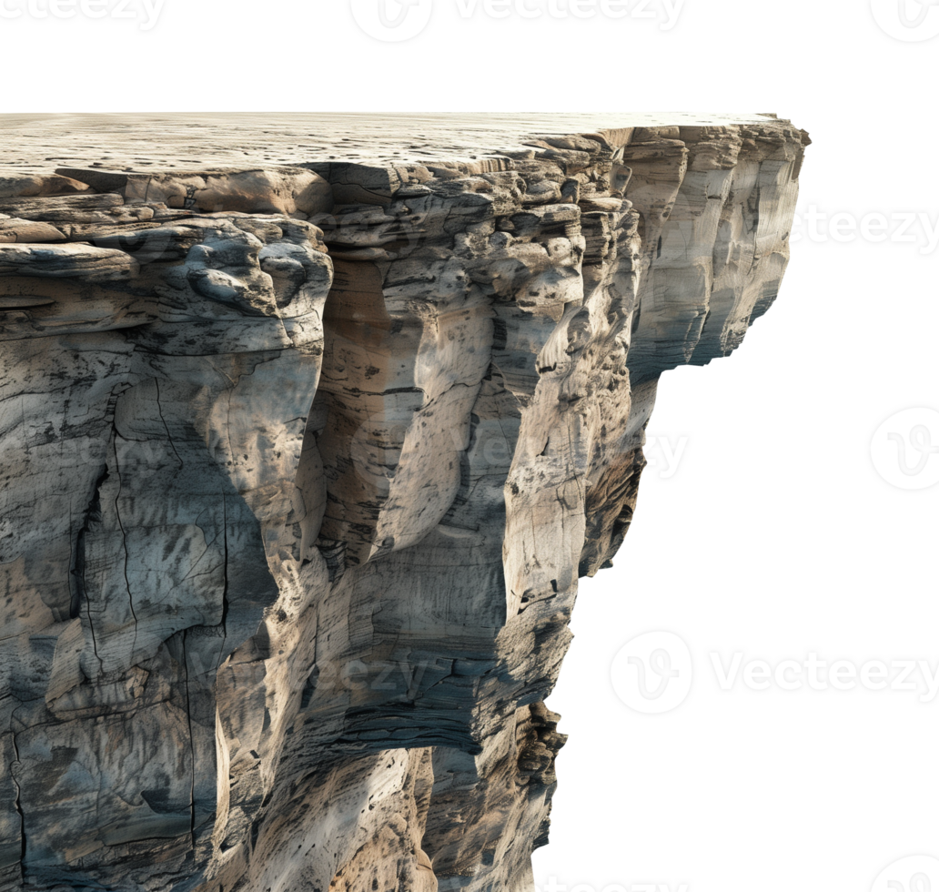 Cliff Isolated on Transparent Background png