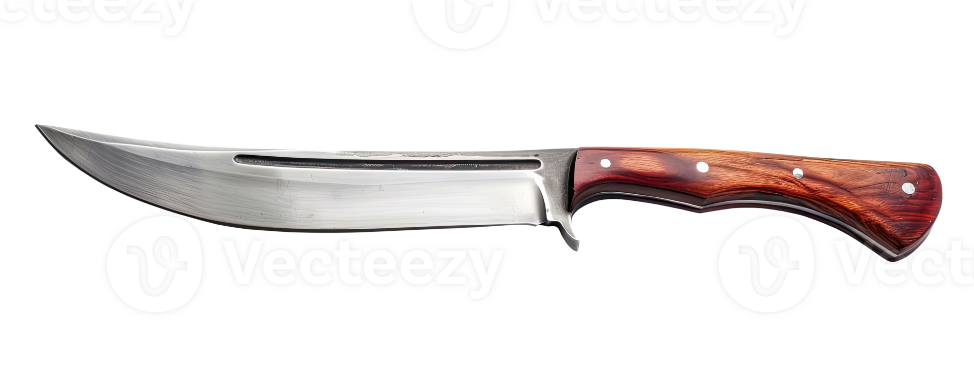 Machete with Wood Handle png