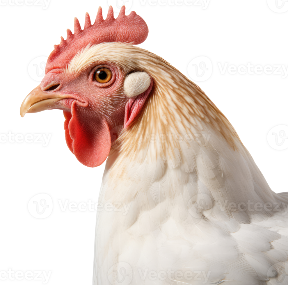 White Chicken, Side View png