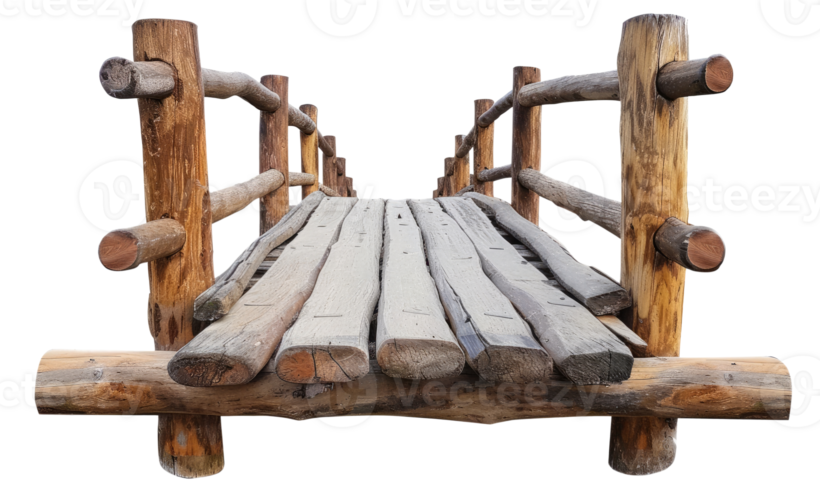 Wooden Bridge, Front View png