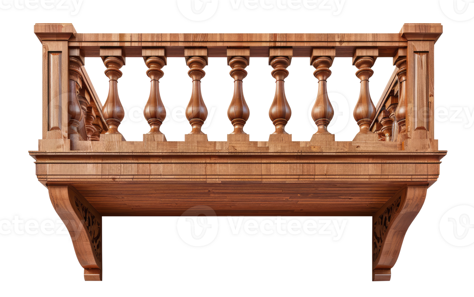 Wooden Balcony, Cut Out png