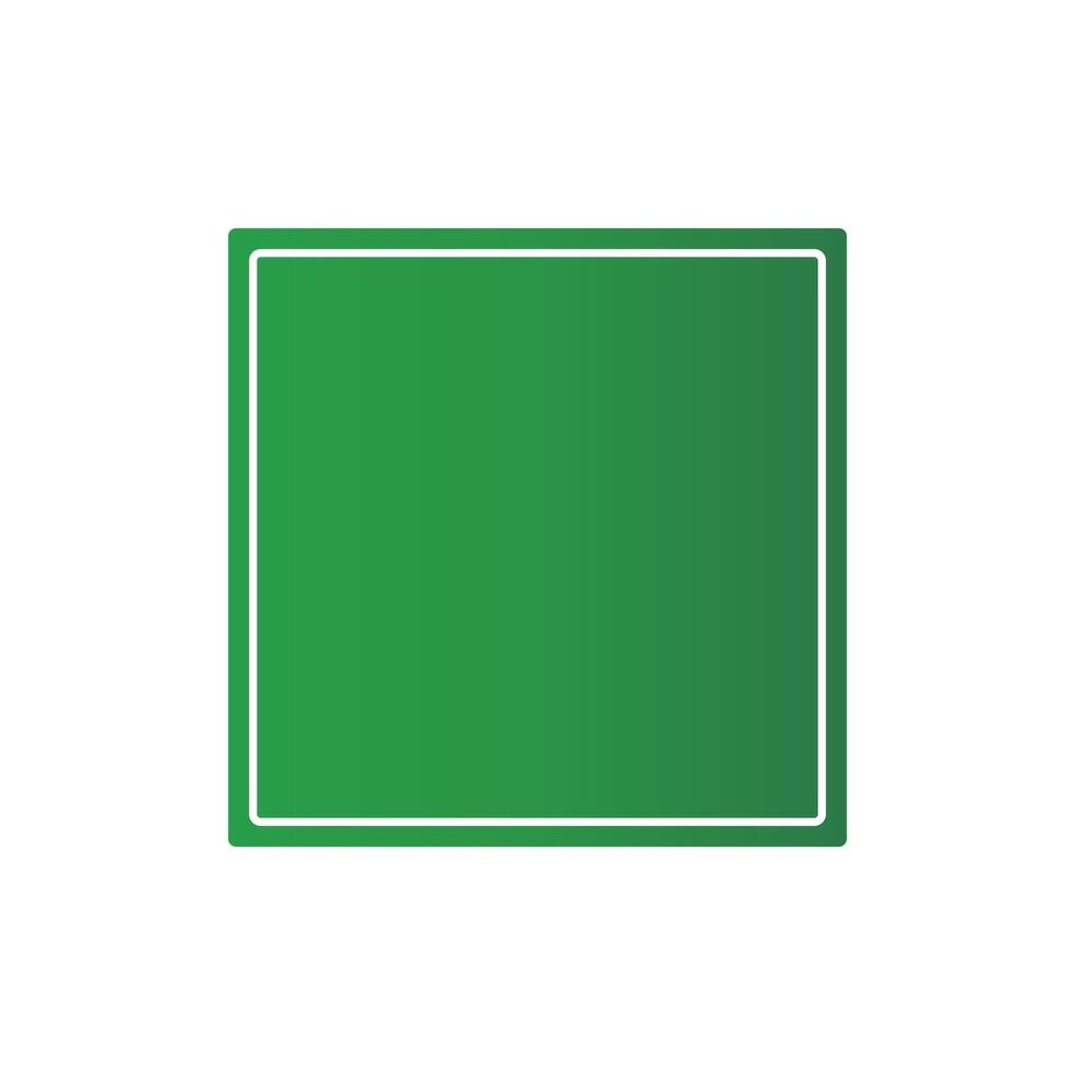 Blank Traffic Road Sign Board . vector