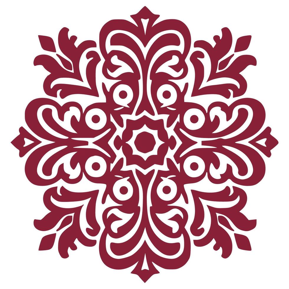 Abstract Floral Pattern for Fabric and Textiles vector