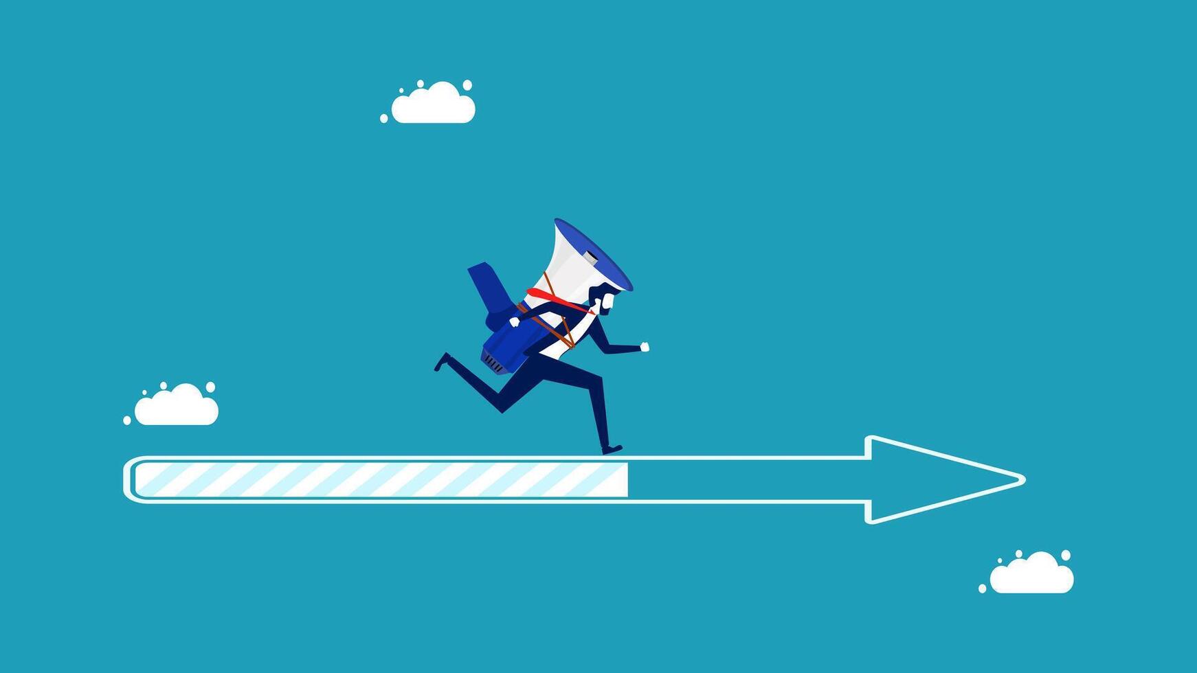 invesment , progress ,direction, growth concept vector