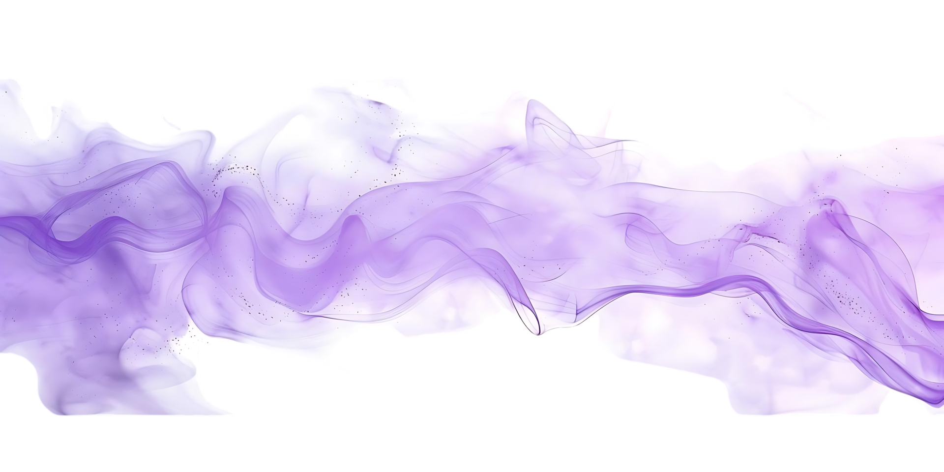 Purple Smoke with Transparent Background Abstract png