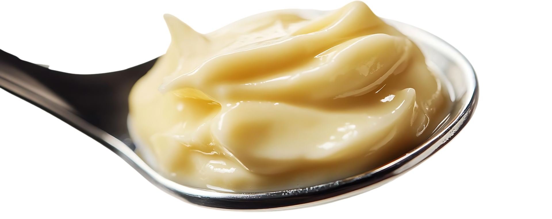 Creamy, Smooth, and Delicious A Spoonful of Heaven with a Transparent Background png