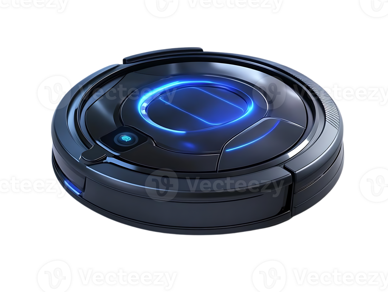 Smart Robot Vacuum Cleaner with Transparent Background, Efficient Cleaning and Advanced Features png