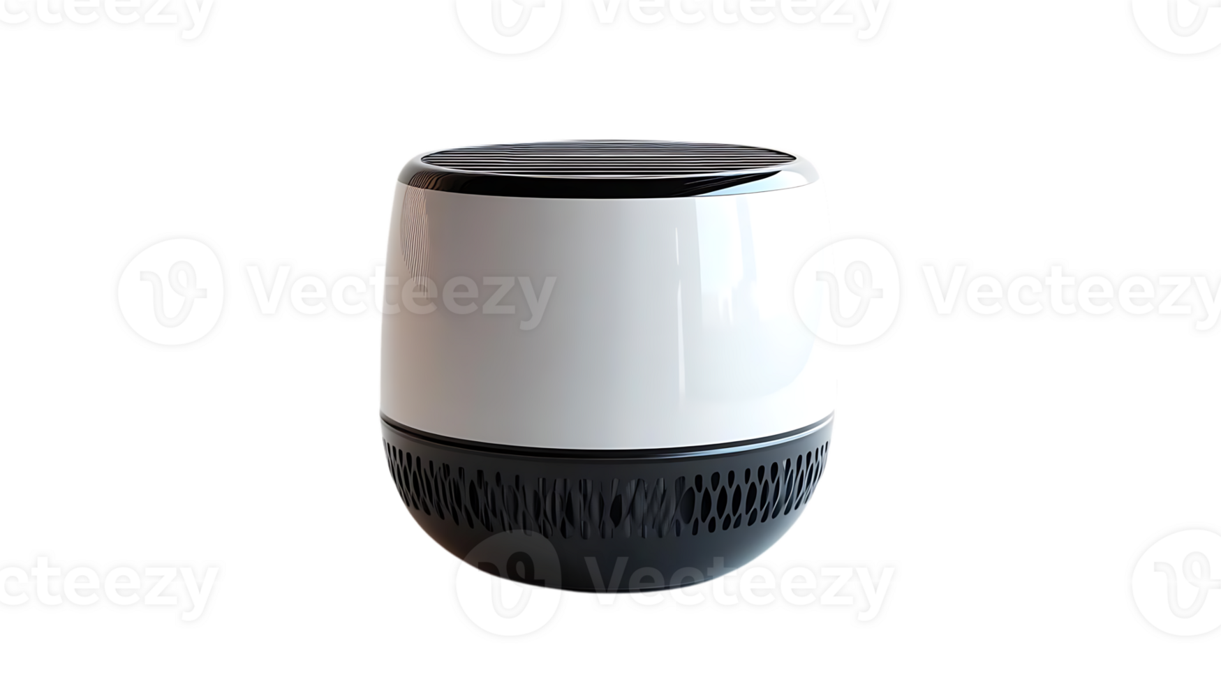 Sleek White Air Purifier with Transparent Background, a Modern Home Essential for Clean Air png