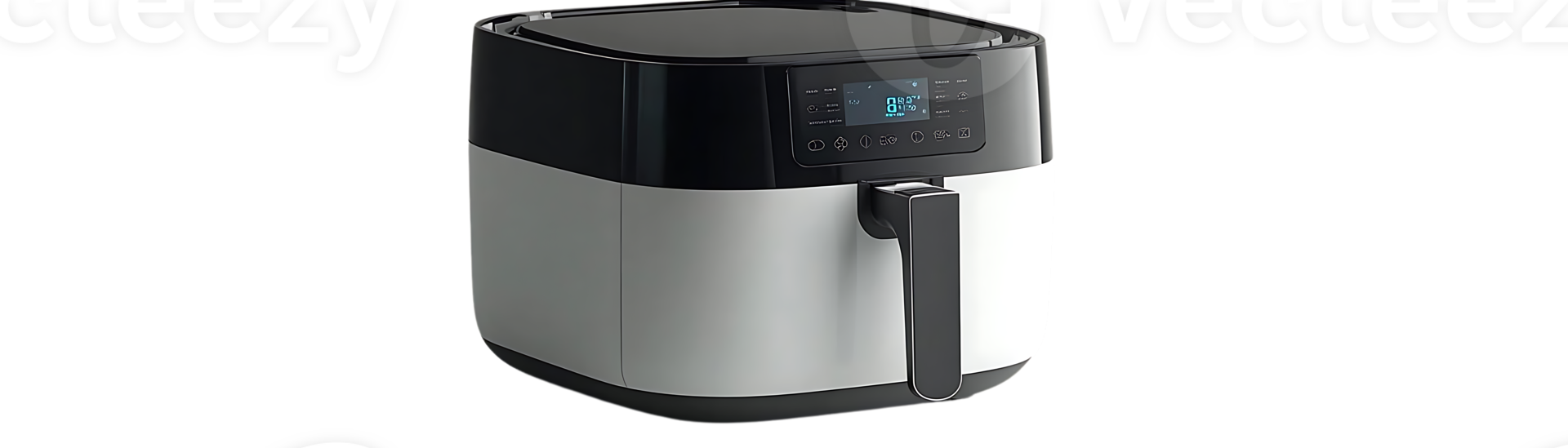 Air Fryer with Transparent Background, for Crispy and Delicious Food, with Adjustable Temperature Controls png