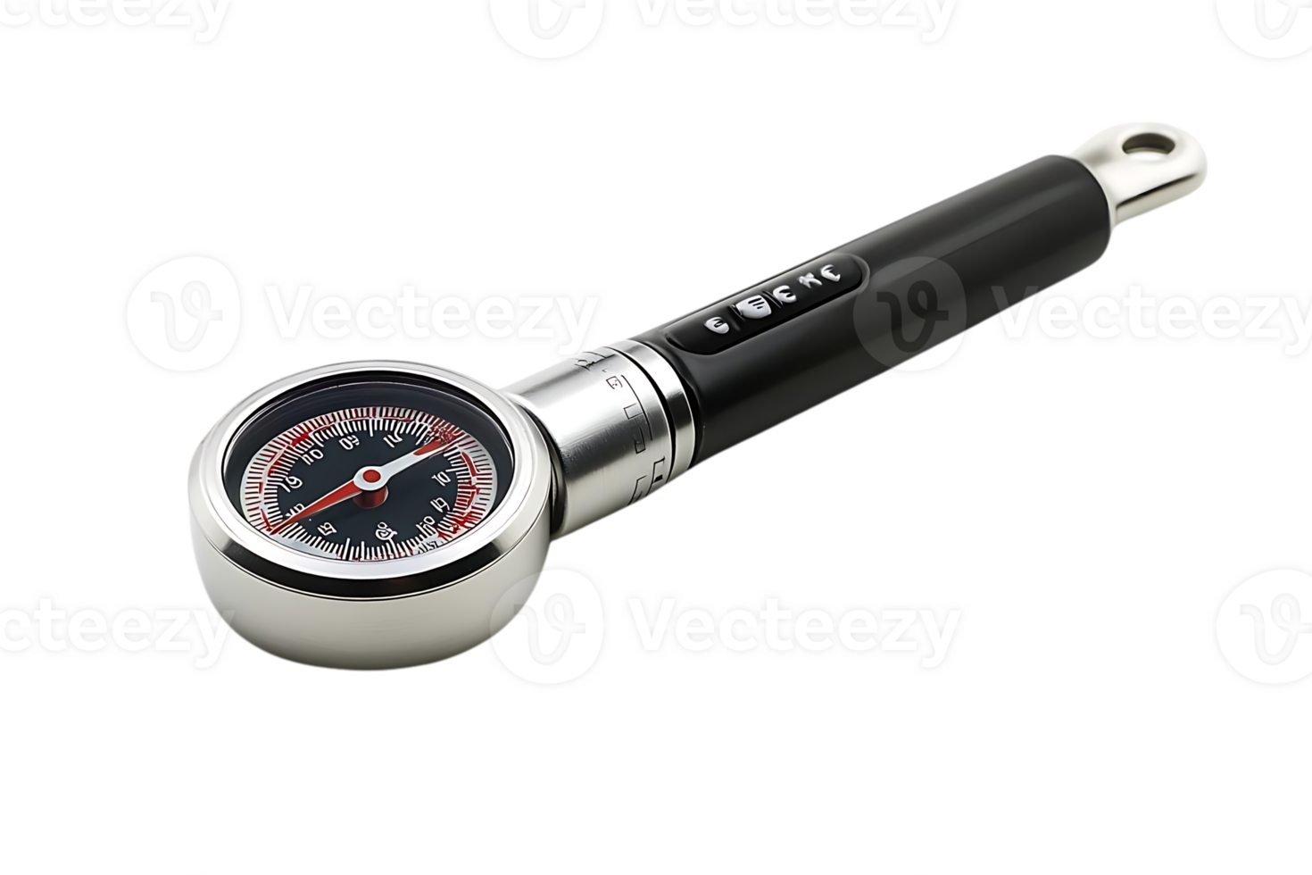 Precise Tire Pressure Gauge with Transparent Background for Easy Reading and Accurate Measurements png