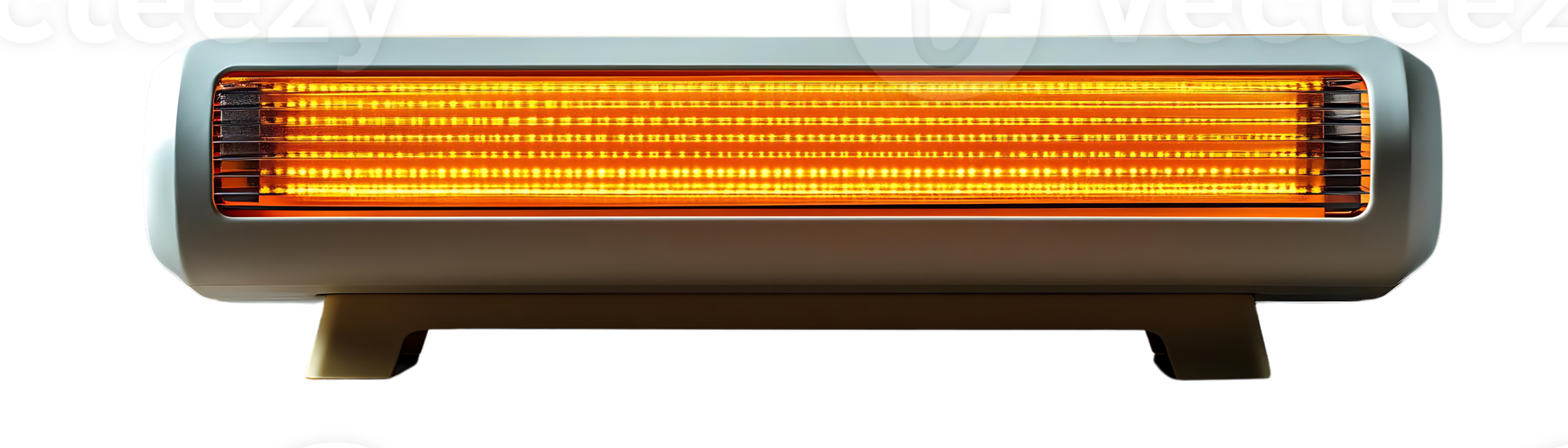 Electric Heater with a Transparent Background, Radiating Warmth and Style for Your Home png