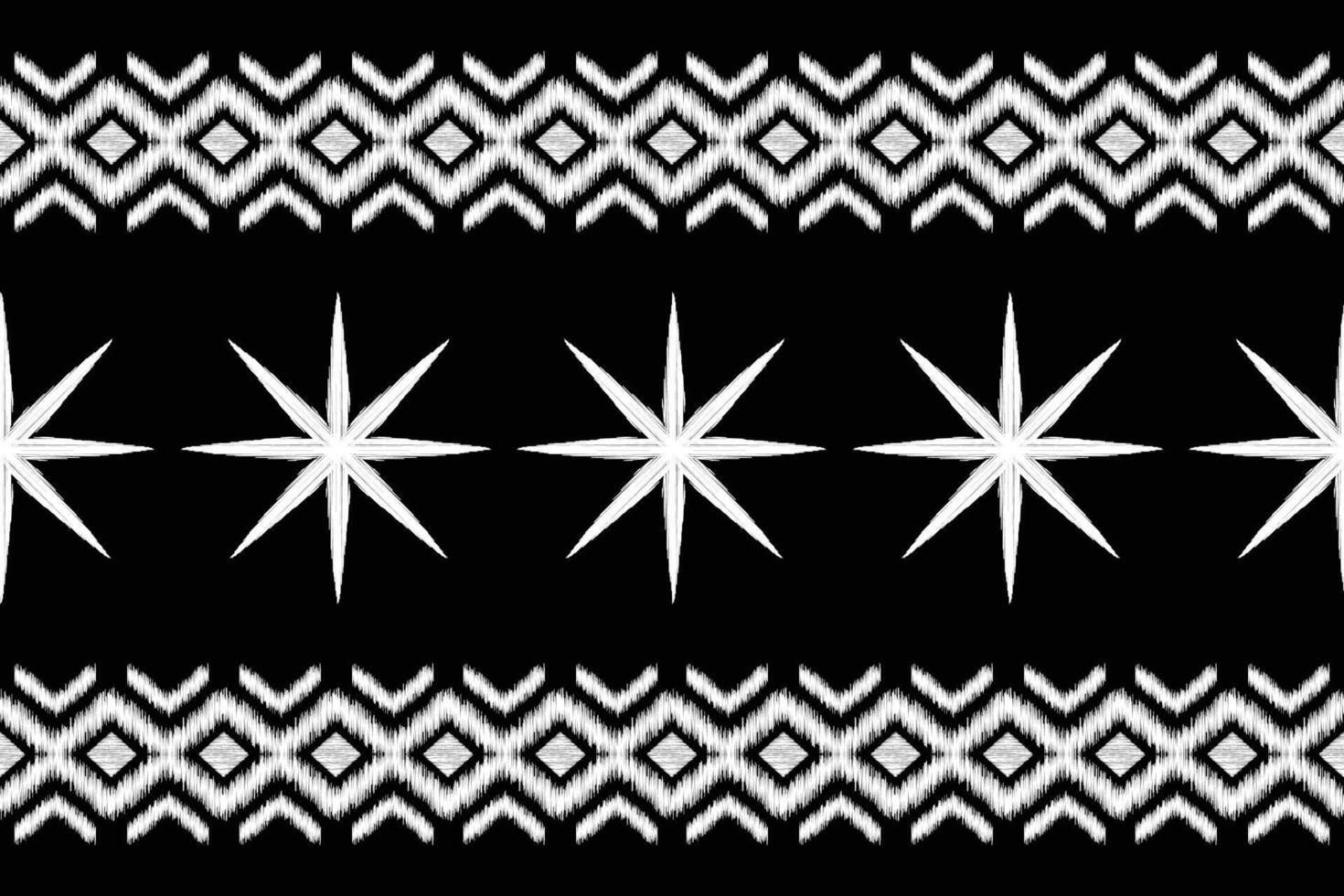 ikat pattern black background 24.8.24 9 vector
