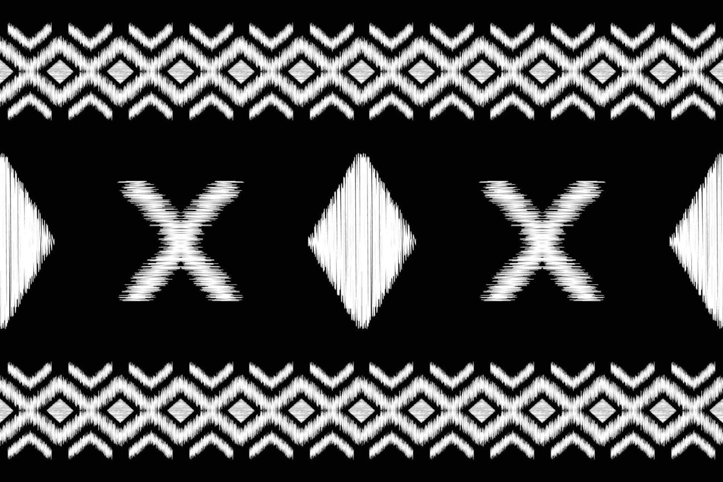 ikat pattern black background 24.8.24 1 vector
