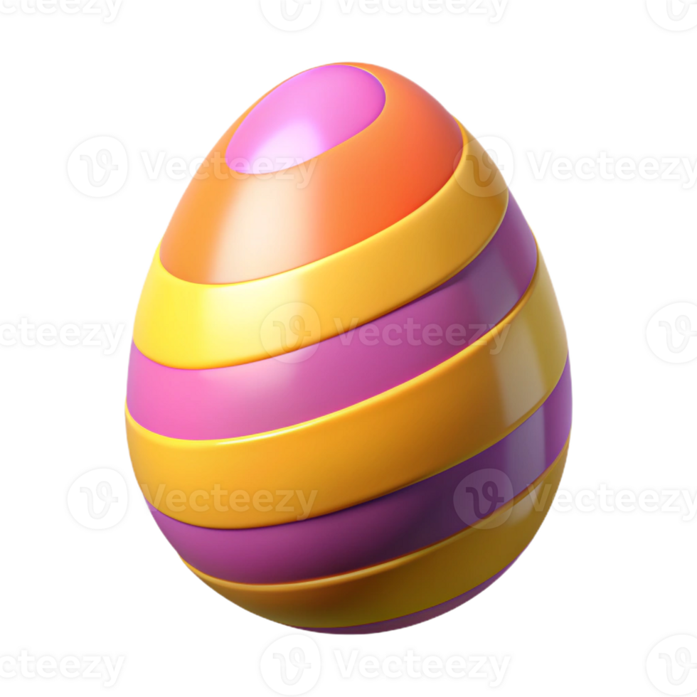 Decorated Easter Egg png