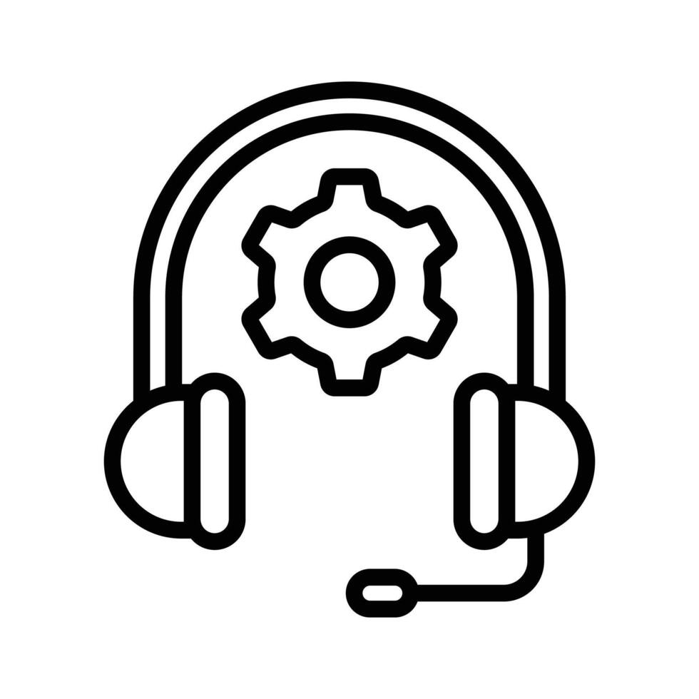 Take a look at amazing icon of technical support, customizable vector