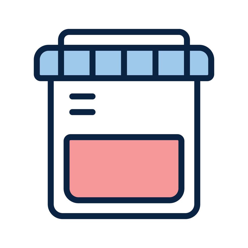 Get your hands on this creative icon of urine test, easy to use and download vector