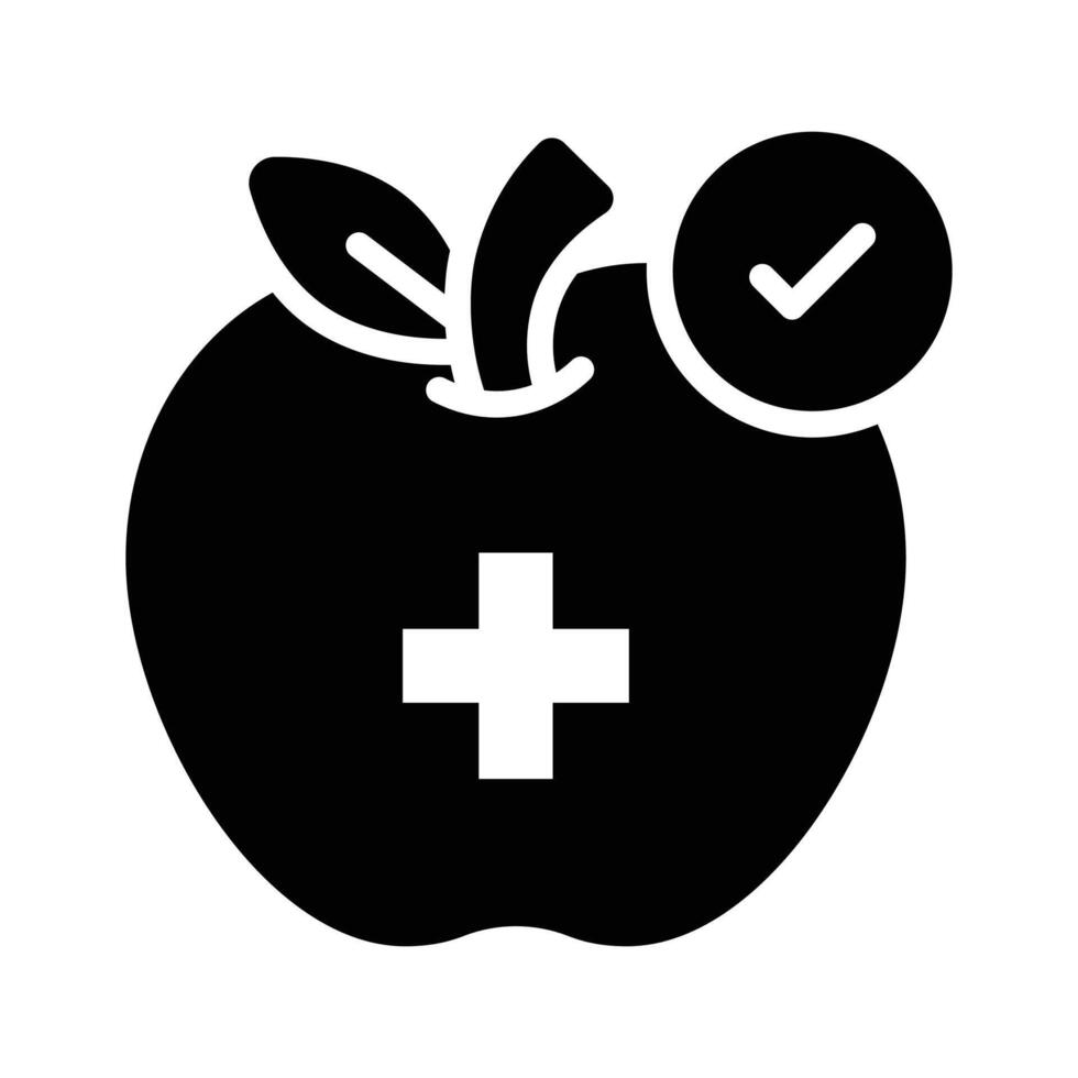 Get this amazing icon of medical food in modern design style vector