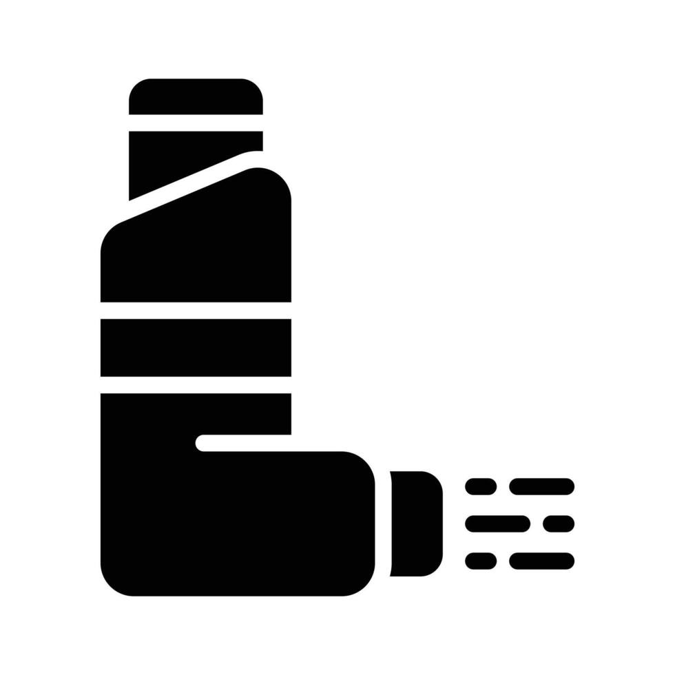 Beautiful of inhaler, medical equipment icon vector