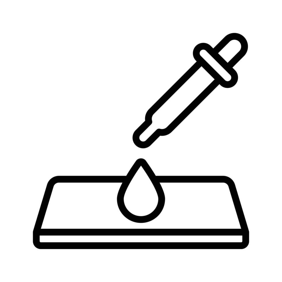 Icon of a petri dish, representing microbiological research and laboratory experiments vector