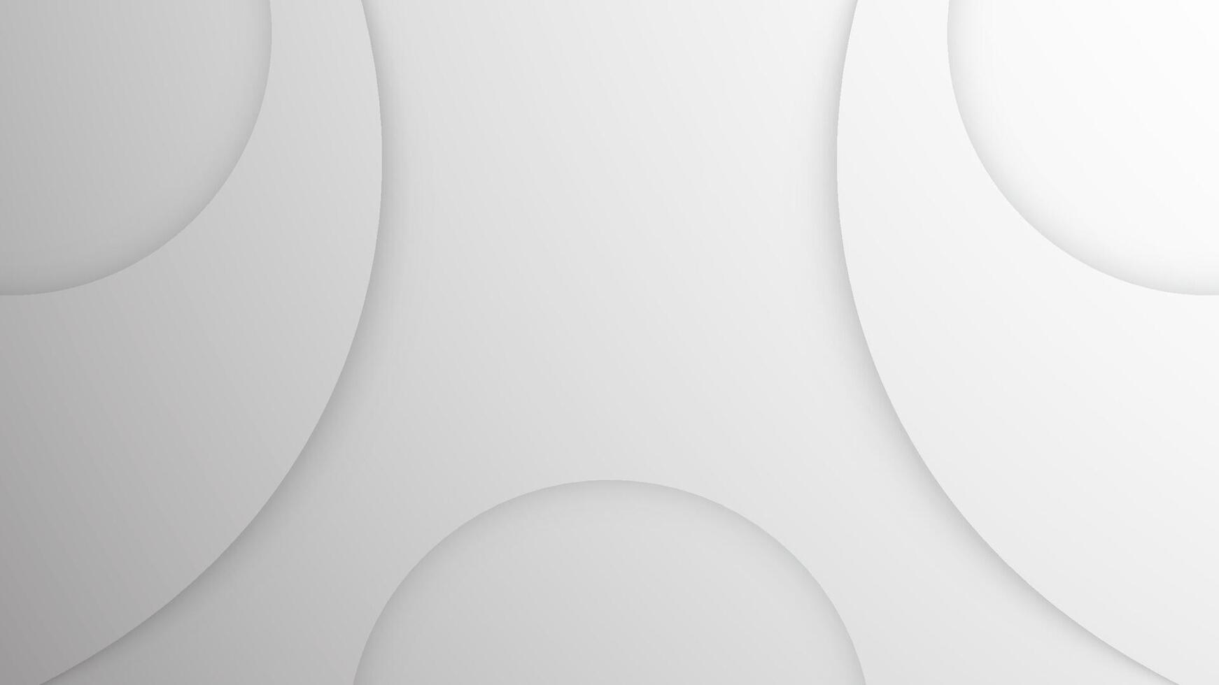Symmetric shadow curve on black and white background. vector