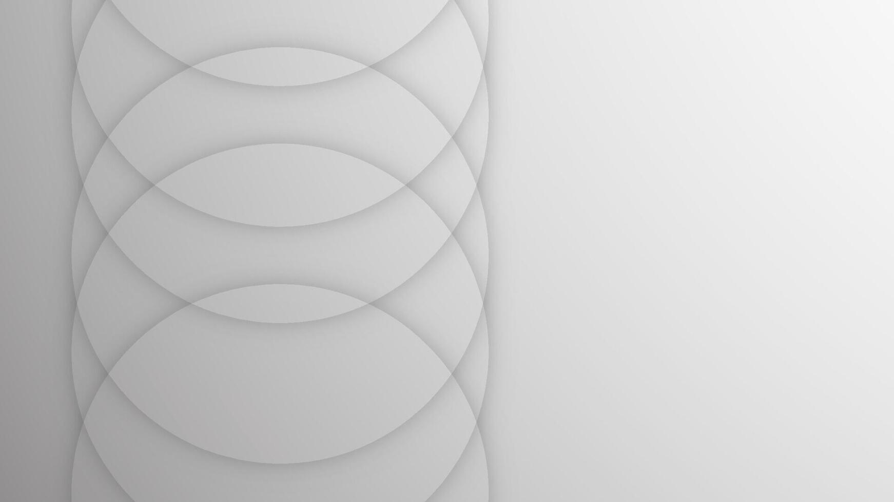 Circular line on grey background. vector