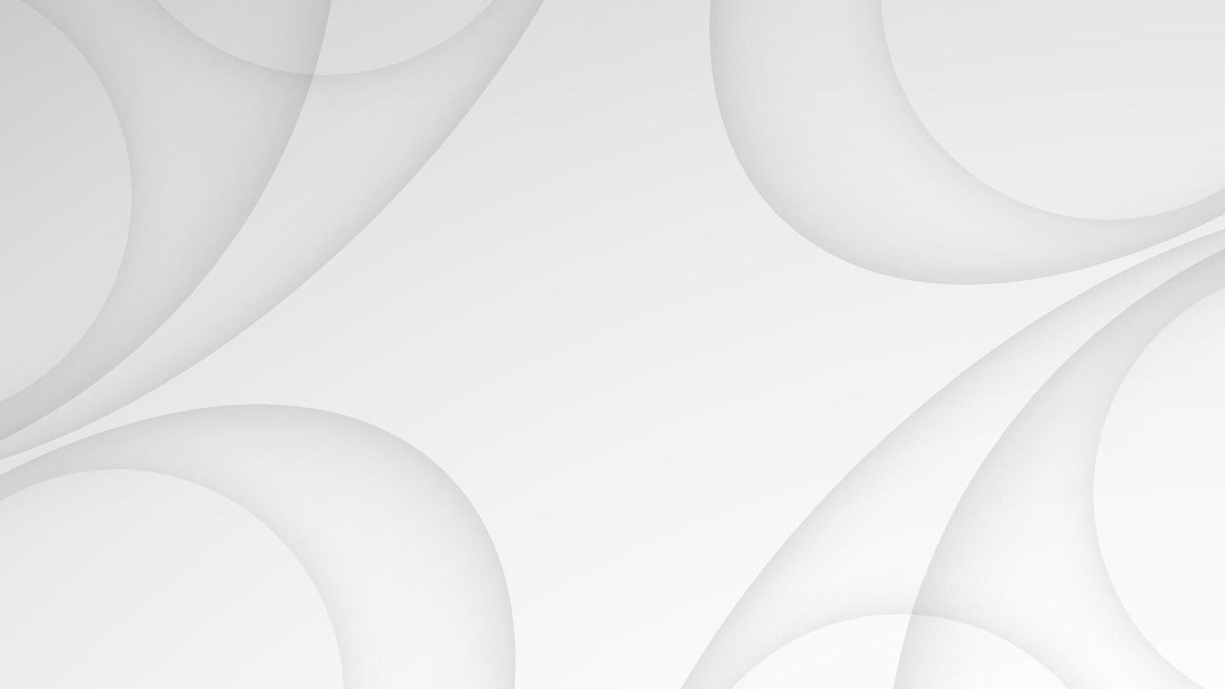 Gradient white background with amazing shadow curve. vector