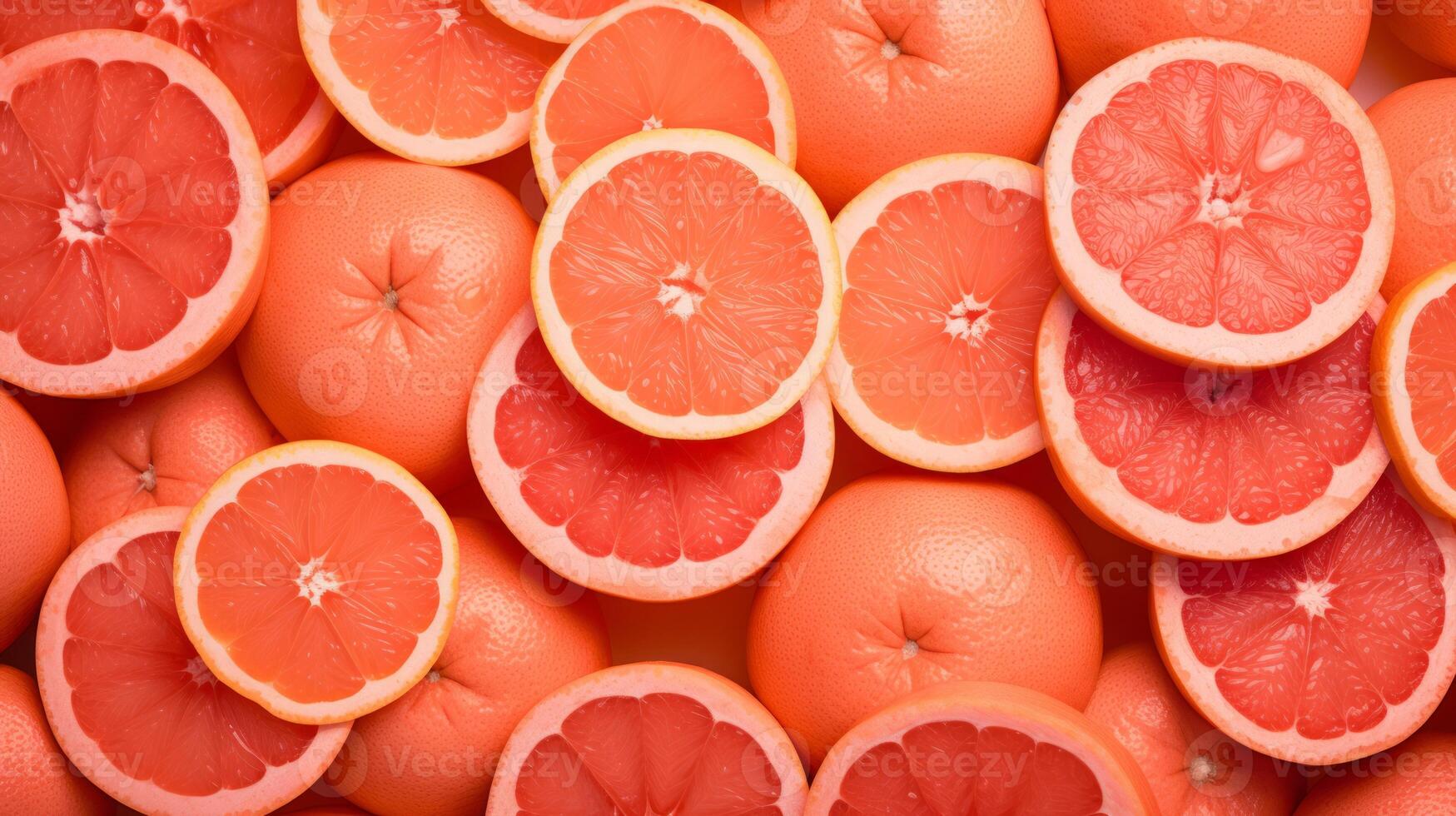 Lots of grapefruits background. image photo