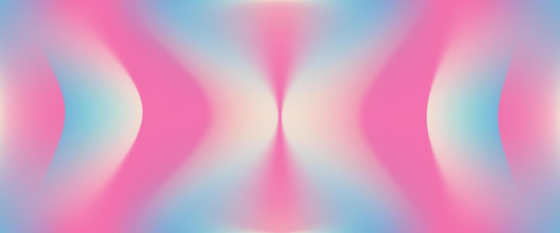 Blue pink gradient background banner vector
