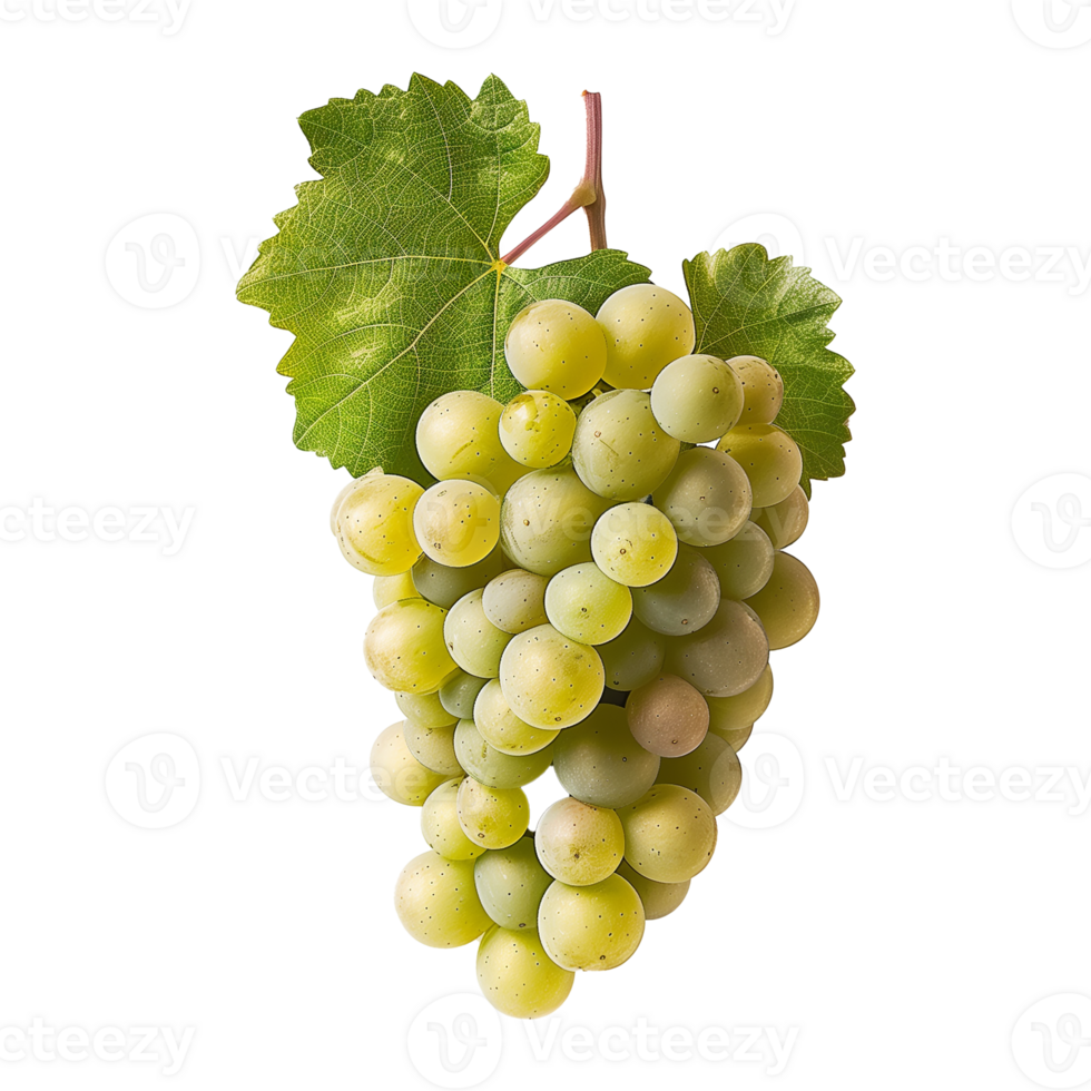 Riesling Grape Cluster Isolated on Transparent Background png