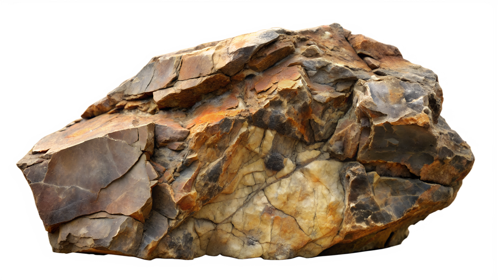 Rock Boulder Cutout Isolated on Transparent Background png