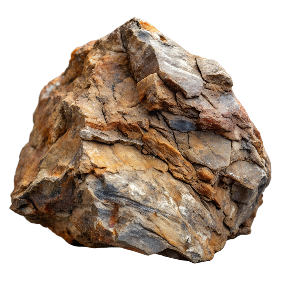 Rock Boulder Isolated on Transparent Background png