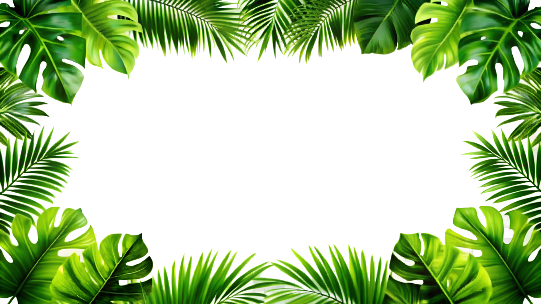 Fresh Green Plant Leaves Isolated Cut Out png