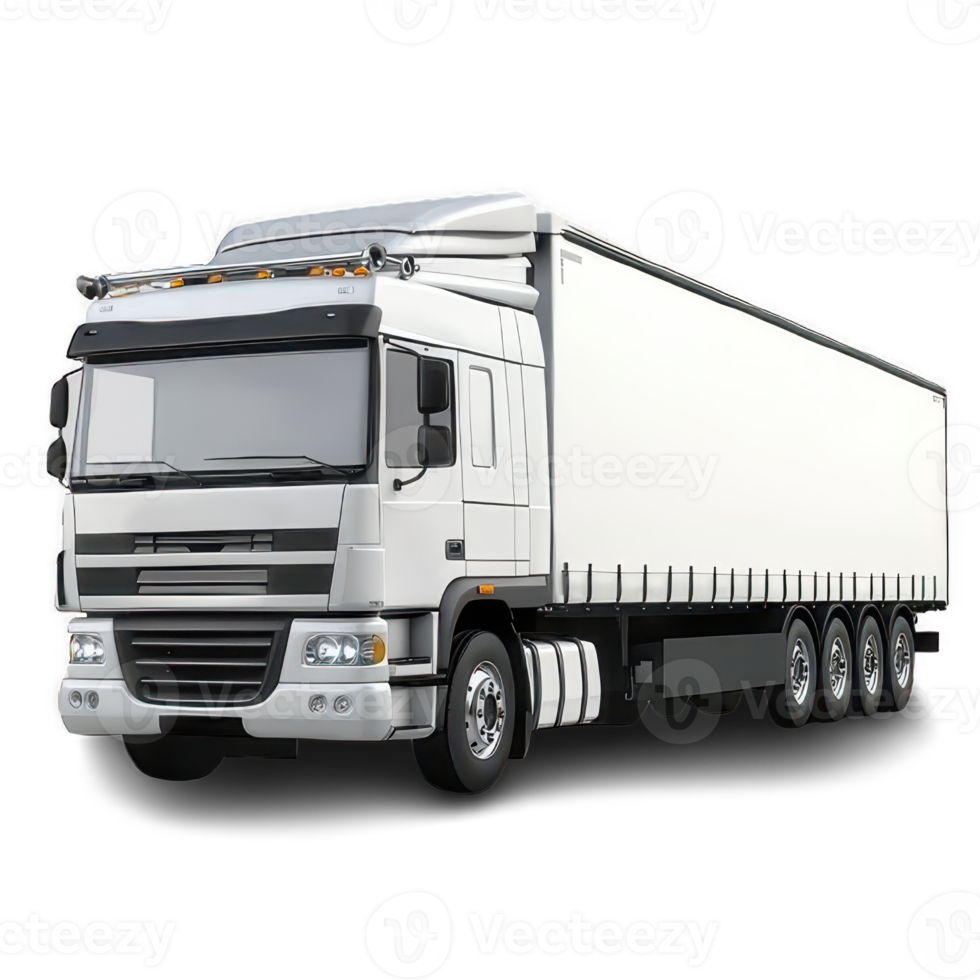 Truck. 3d rendering png