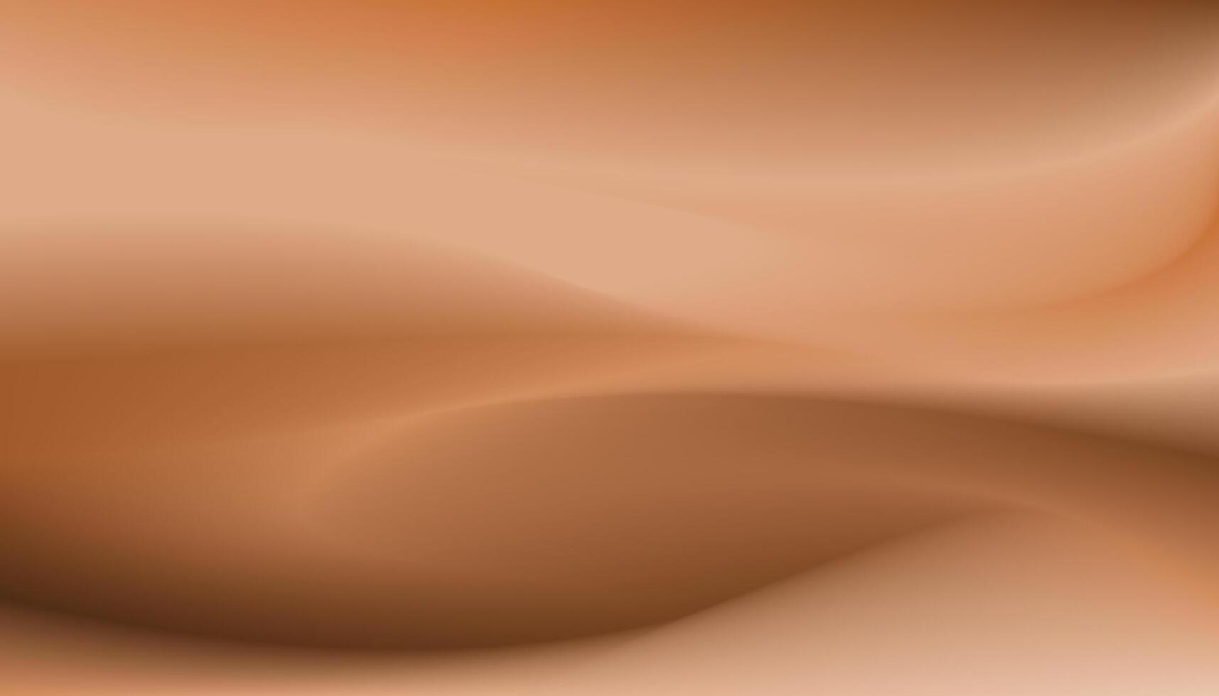 Abstract gradient background of brown colors. beauty curved shape composition illustration art for banner, poster, brochure, digital, web, page, surface, decoration, advertising vector