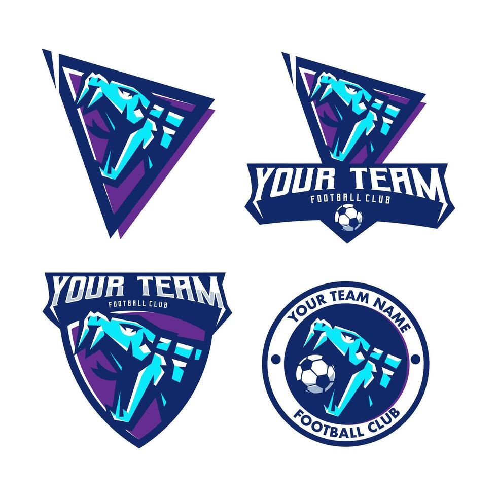 Viper athletic club football vector