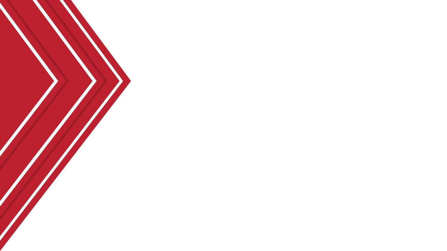 Abstract background design with a combination of red and white in a modern style, simple abstract background vector