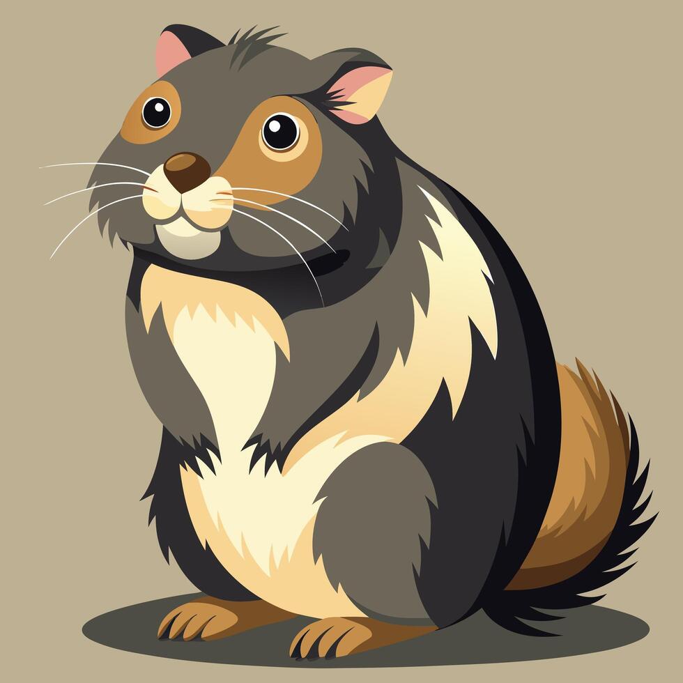 The lemming art vector