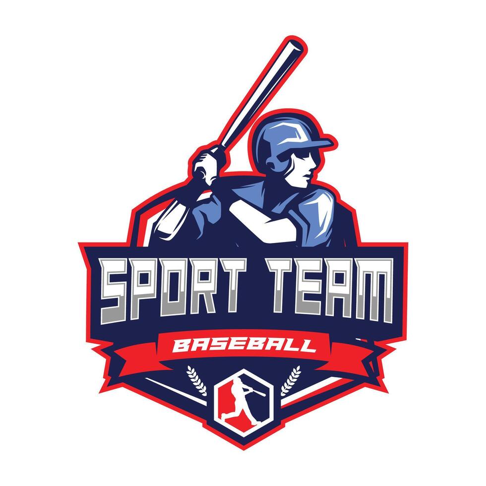 Baseball Logo Illustration Design vector