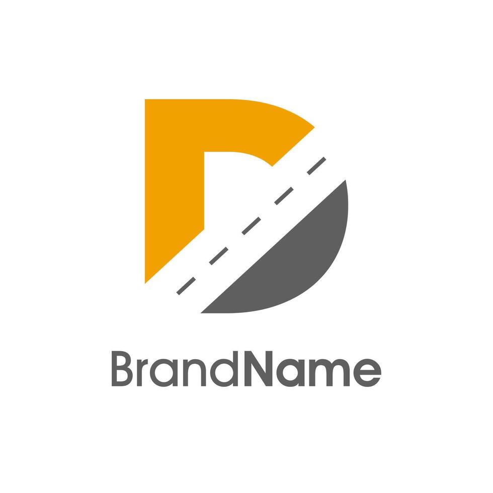 Simple Initial D Way Logo vector
