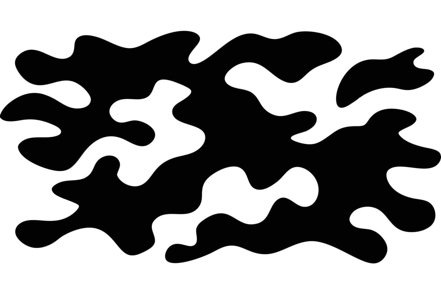 Camouflage Patterns Illustration, Clipart Design vector