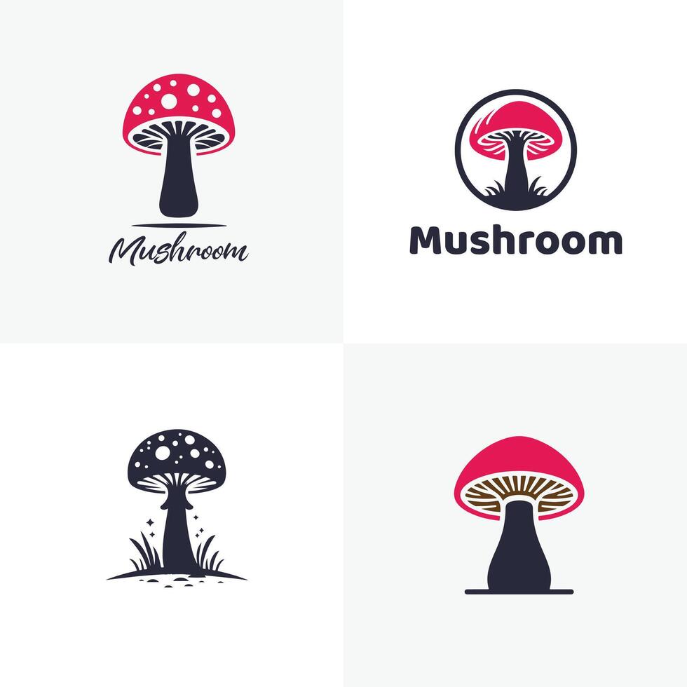 illustration of a mushroom vector