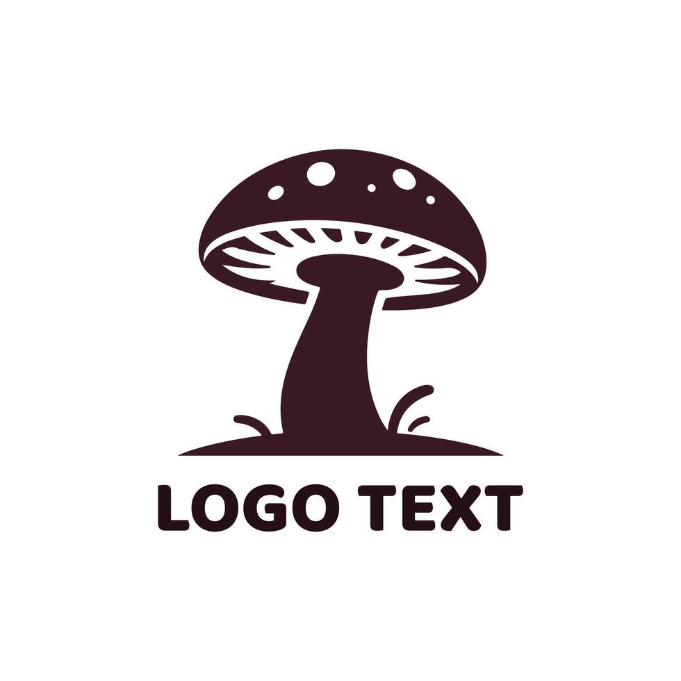 illustration of a mushroom vector
