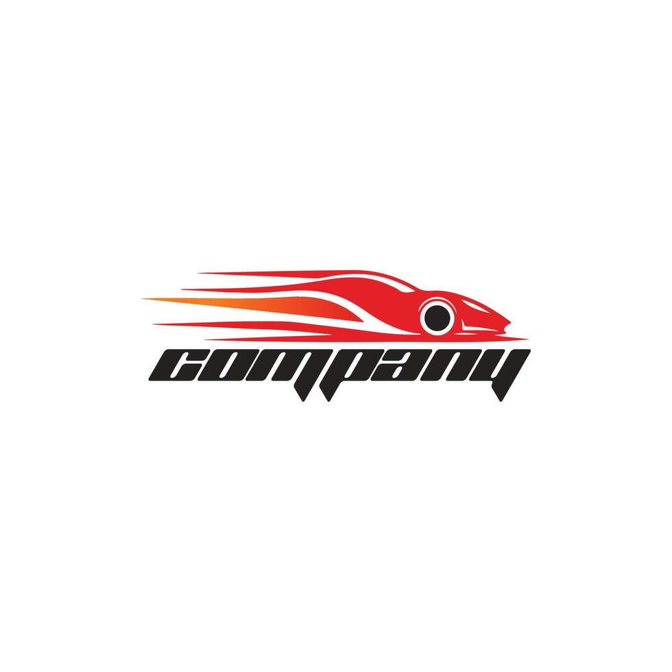 Car logo editable illustration vector